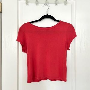 Red dynamite baby tee